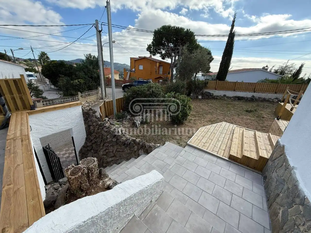 Terraza de Casa o chalet en venta en Lloret de Mar con Aire acondicionado, Jardín privado y Parquet