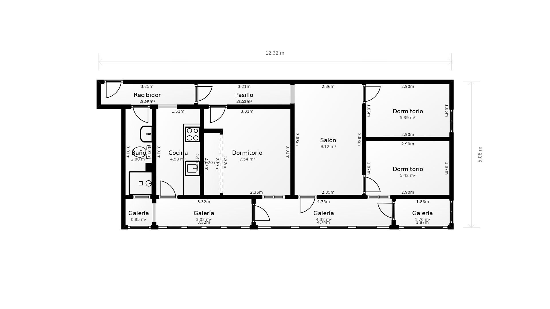 Pis de lloguer en  Madrid Capital amb Terrassa, Forn i Es permeten mascotes