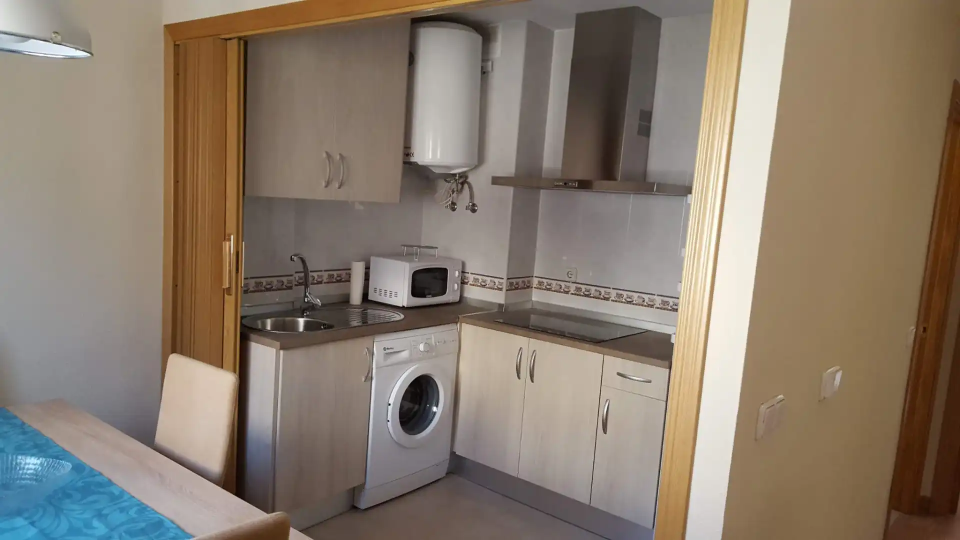Cuina de Apartament de lloguer en Toledo amb Aire condicionat, Calefacció i Parquet