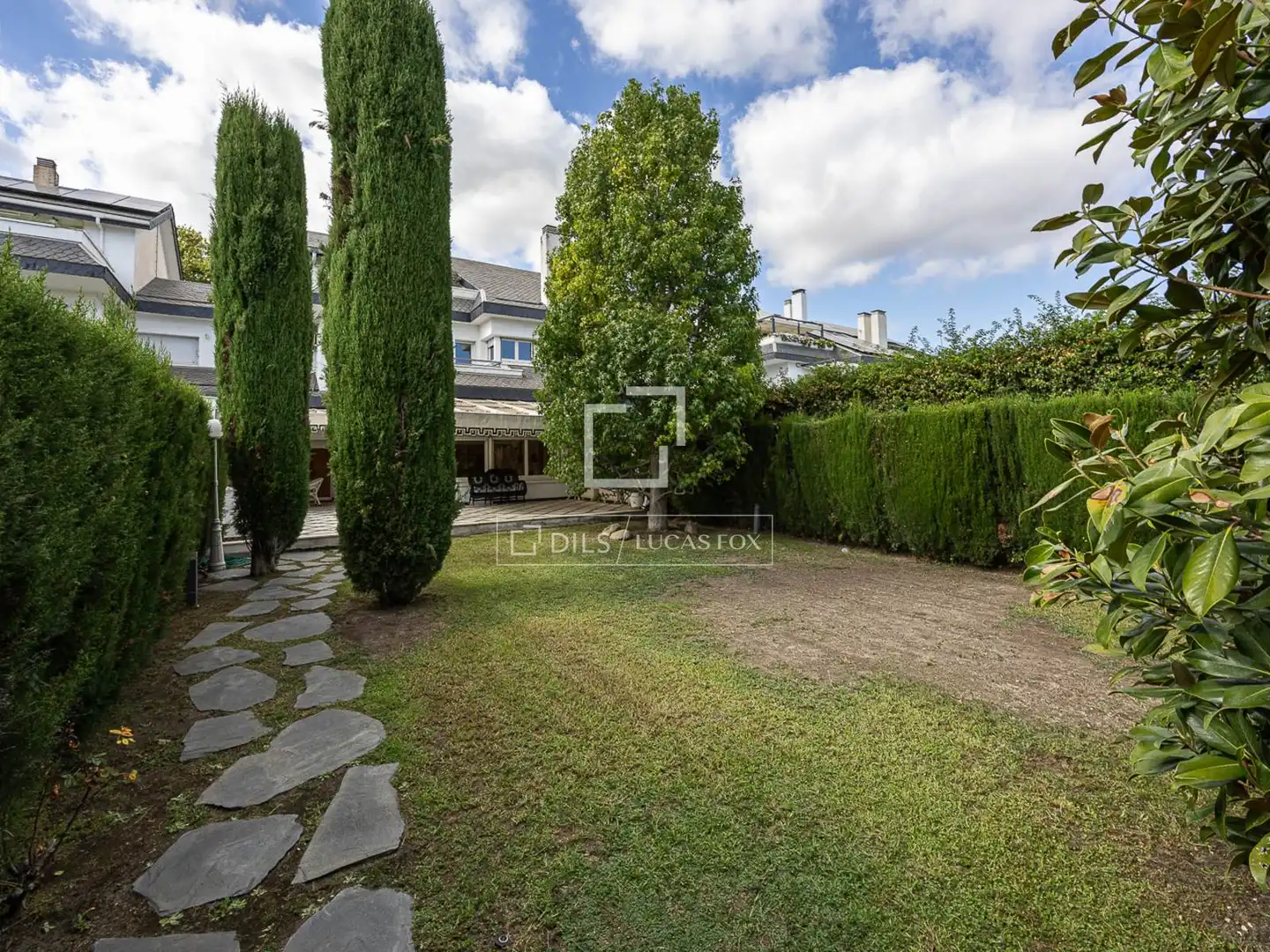 Jardín de Casa o chalet en venta en Barcelona con Aire acondicionado, Terraza y Trastero