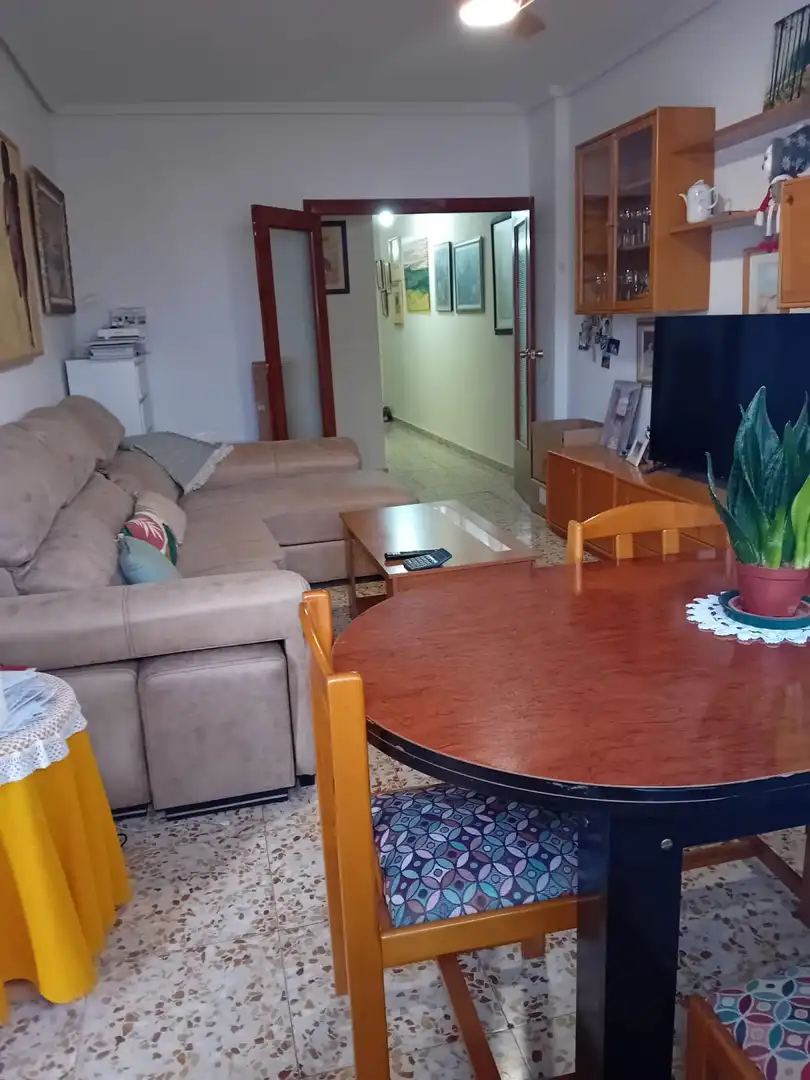 Sala de estar de Piso en venta en Valdepeñas con Aire acondicionado, Calefacción y Terraza