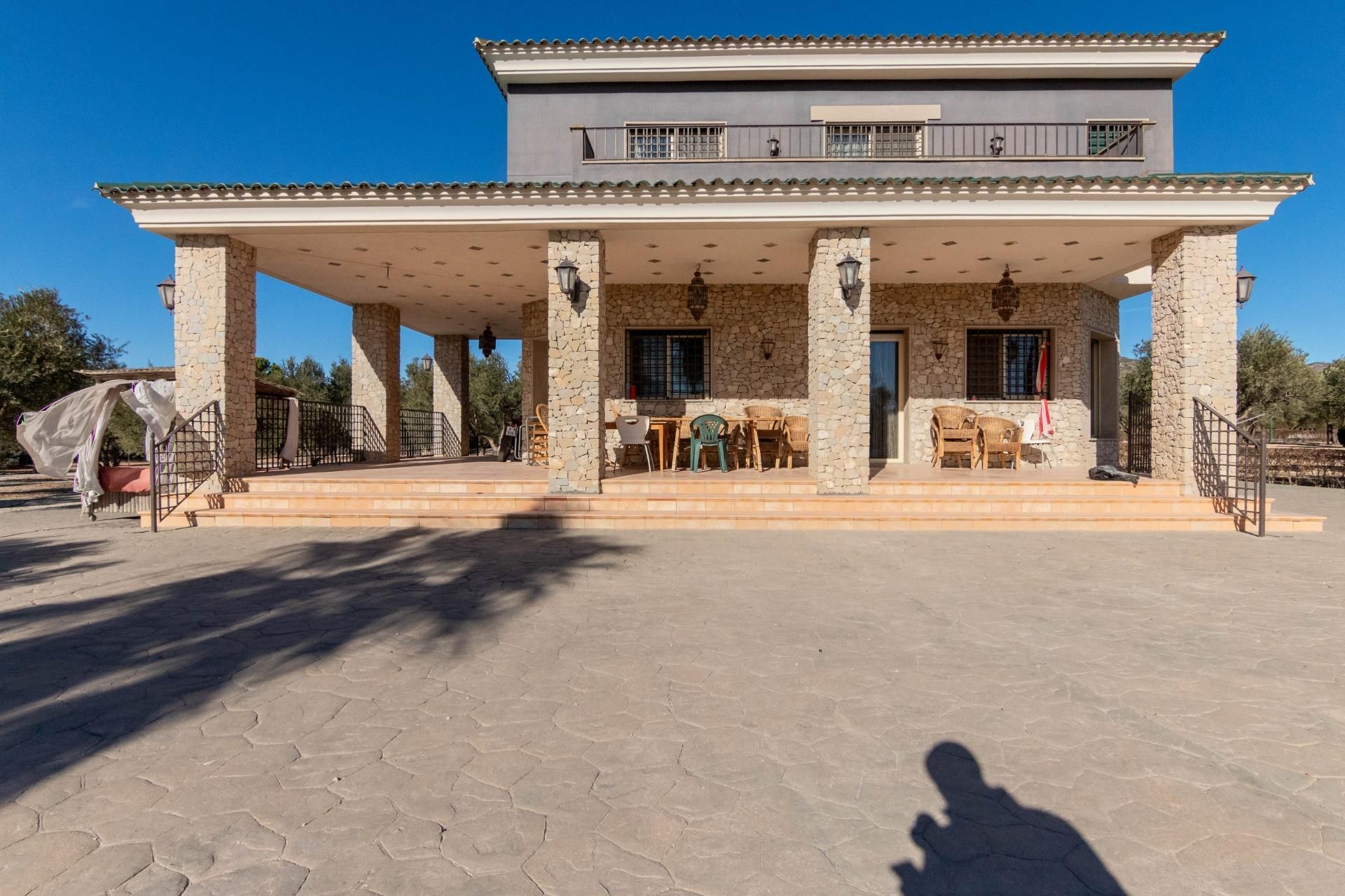 Vista exterior de Casa o xalet en venda en Sax amb Aire condicionat, Calefacció i Jardí privat