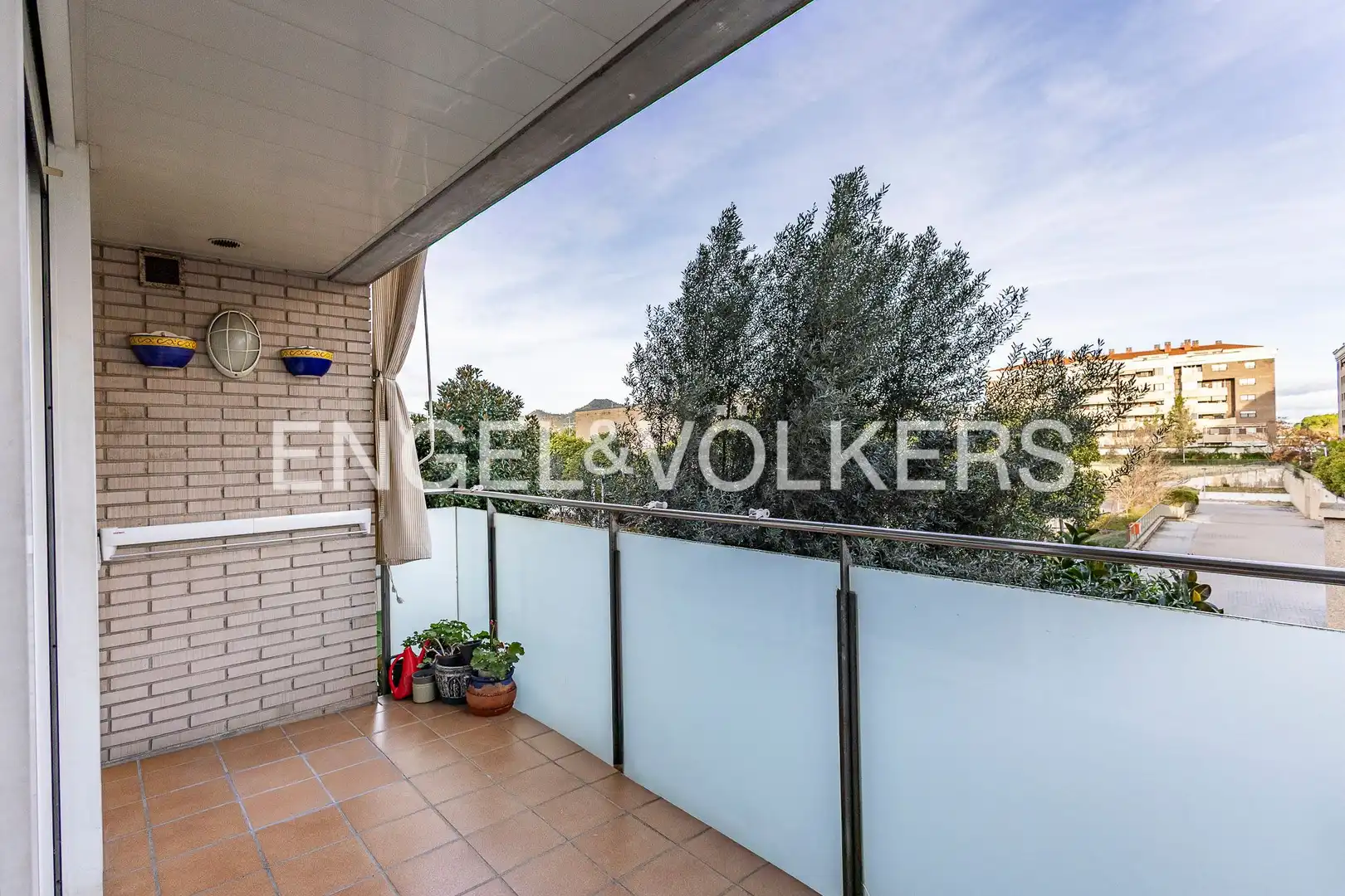 Balcony of Flat for sale in Sant Joan Despí  with Air Conditioner, Heating and Terrace