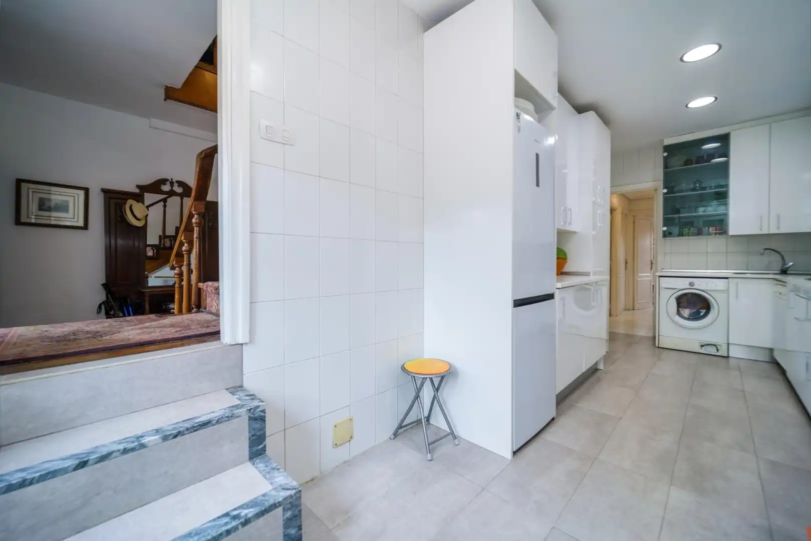 Cocina de Casa adosada en venta en Madrid con Calefacción y Jardín privado