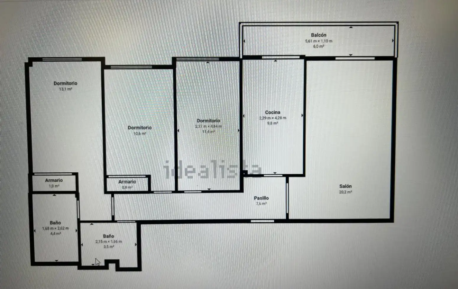 Piso en venta en  Logroño con Calefacción, Parquet y Terraza
