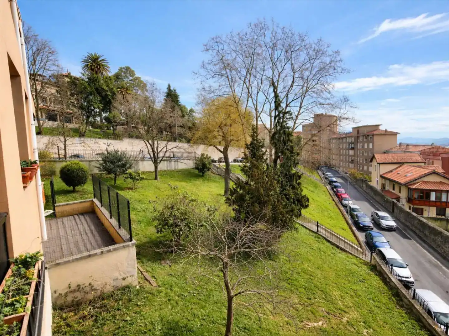 Exterior view of Flat for sale in Santander  with Private garden and Parquet flooring