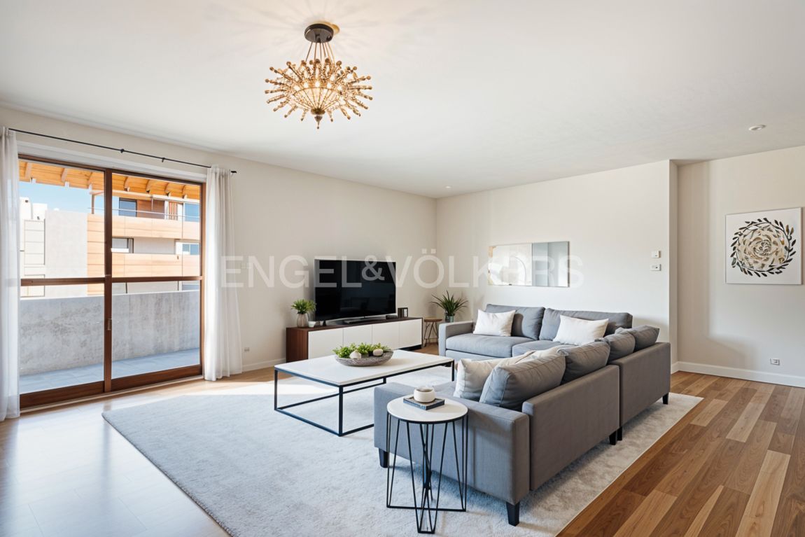 Sala d'estar de Apartament en venda en  Valencia Capital amb Aire condicionat, Calefacció i Balcó