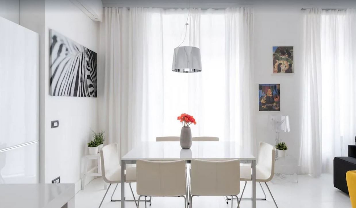 Comedor de Piso de alquiler en Sant Boi de Llobregat con Aire acondicionado, Amueblado y TV