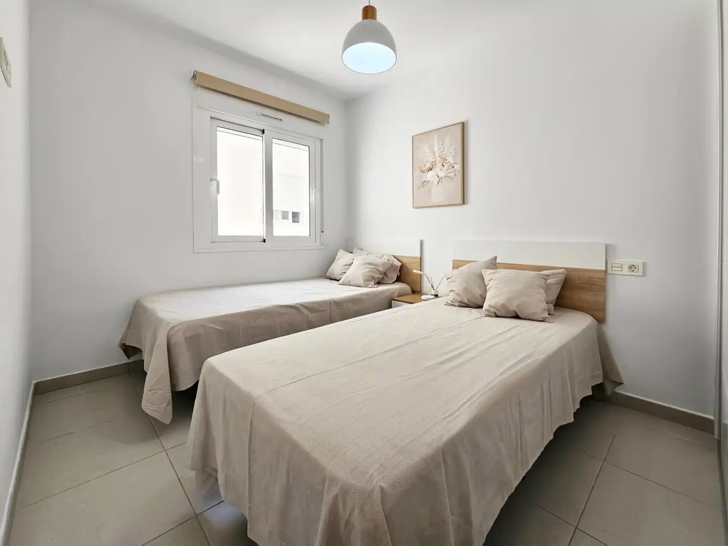 Bedroom of Houses for rent in Santa Pola  with Air Conditioner, Heating and Private garden