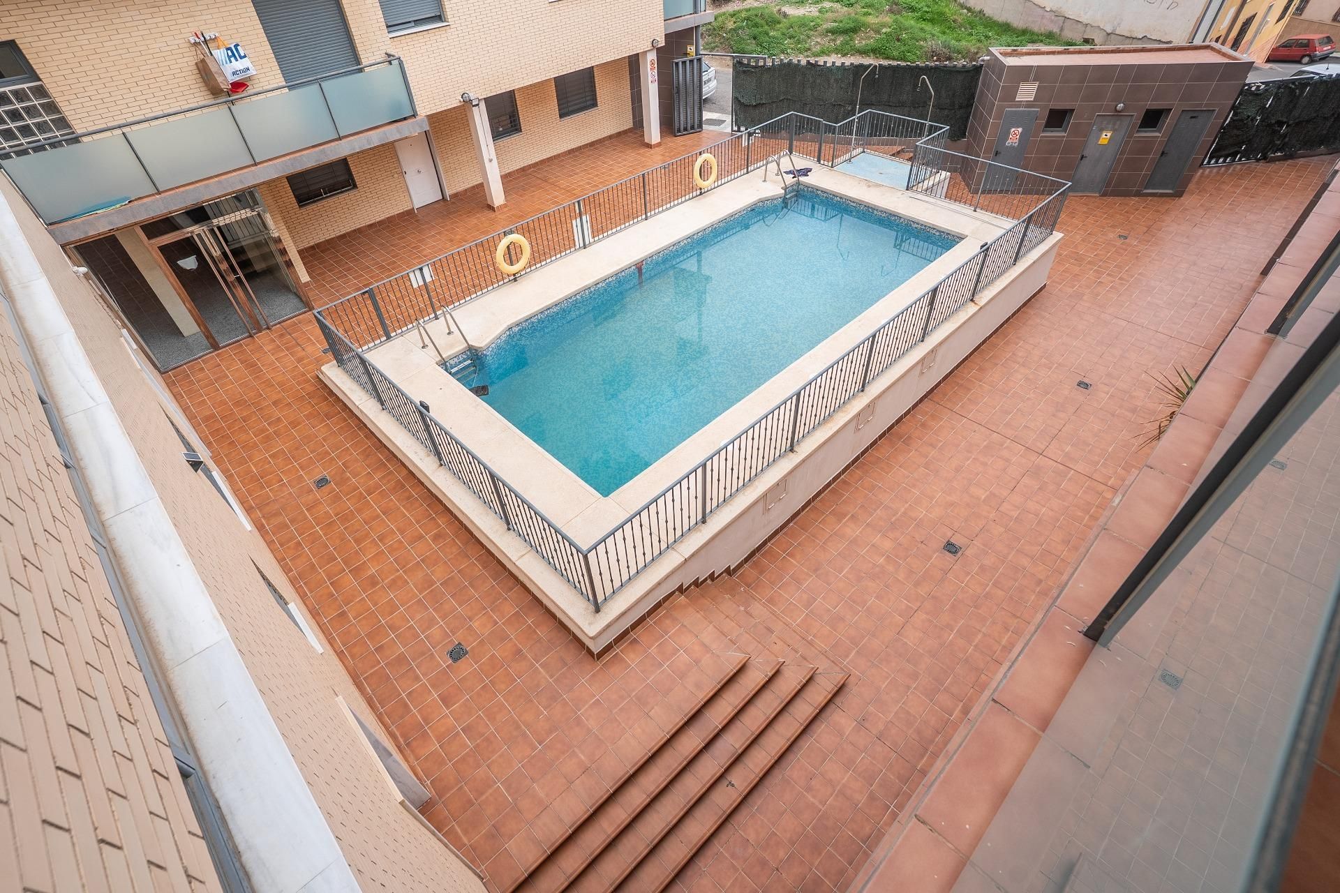 Swimming pool of Flat for sale in Viator  with Parquet flooring, Terrace and Community pool