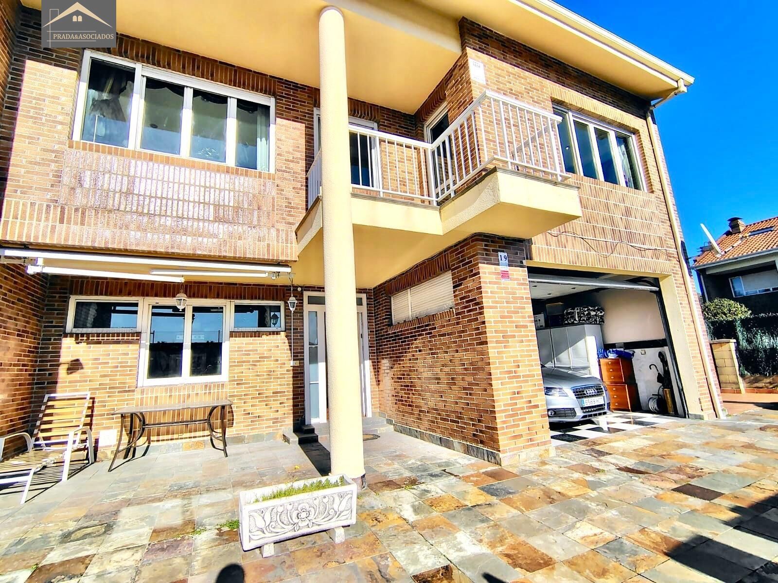Exterior view of Single-family semi-detached for sale in Santa Cruz de Bezana  with Heating, Private garden and Terrace