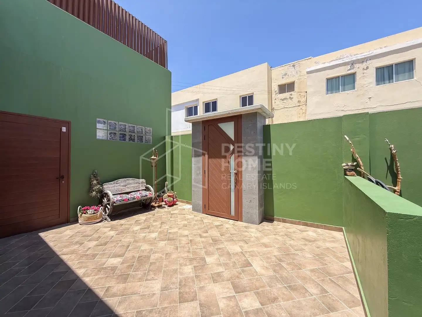 Terraza de Casa adosada en venta en El Matorral