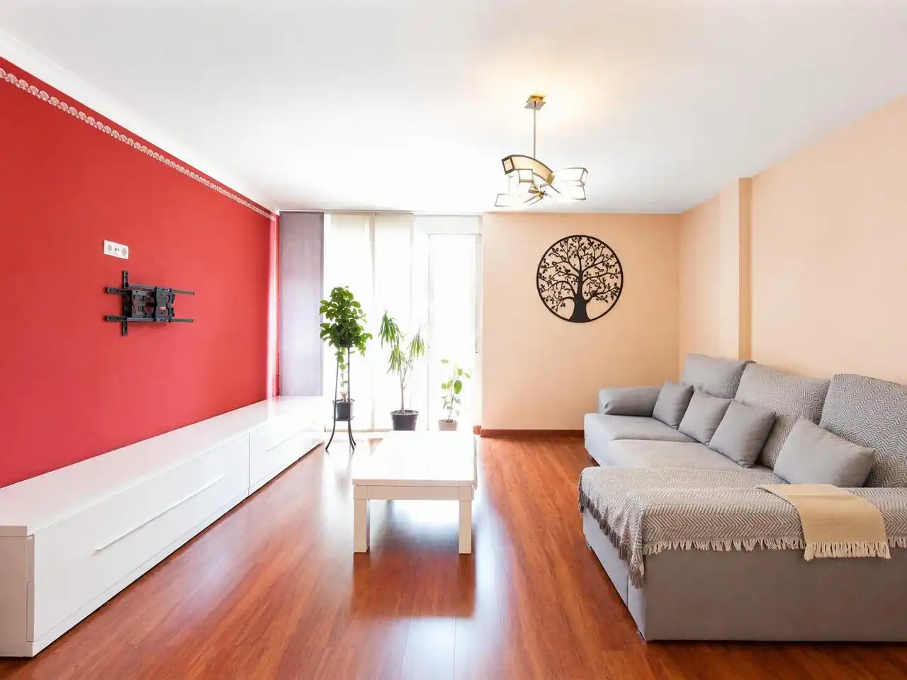 Sala de estar de Piso en venta en Muro de Alcoy con Aire acondicionado