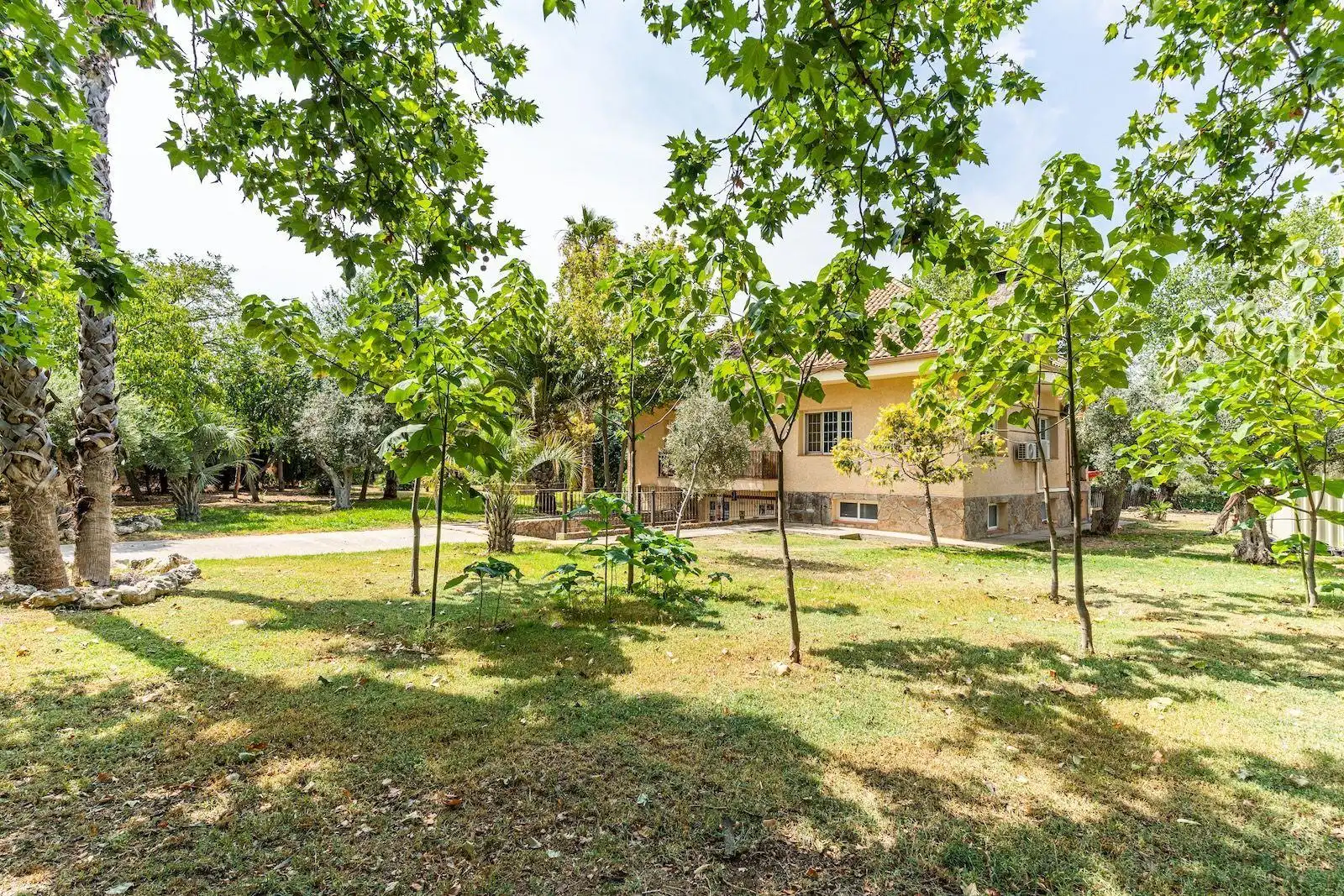Jardín de Casa o chalet en venta en Fuente El Saz de Jarama con Aire acondicionado, Calefacción y Piscina