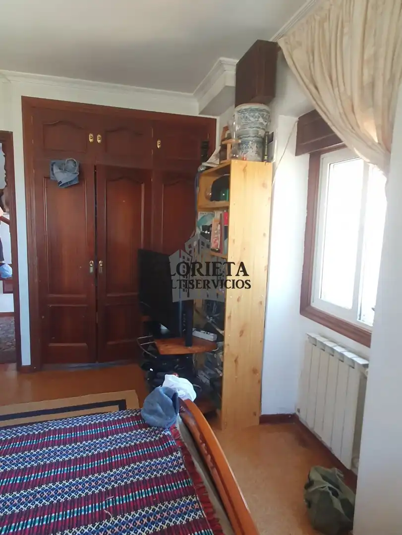 Living room of Houses for sale in Vigo   with Heating, Parquet flooring and Terrace