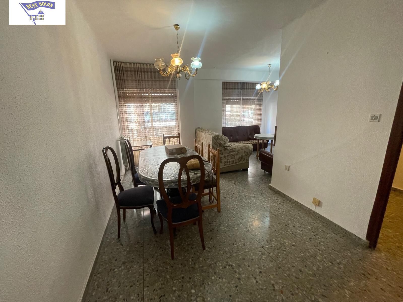 Dining room of Flat for sale in  Albacete Capital  with Heating, Terrace and Balcony