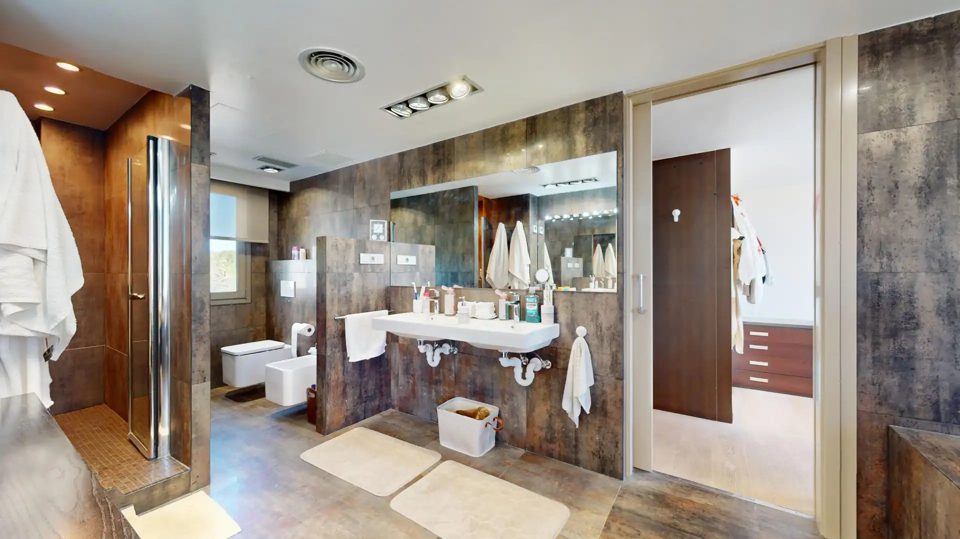 Baño de Casa o chalet en venta en Mont-roig del Camp con Aire acondicionado, Calefacción y Jardín privado