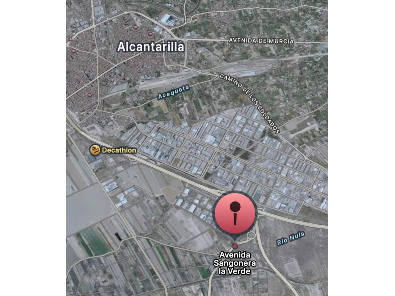 Vista exterior de Terreny industrial en venda en  Murcia Capital