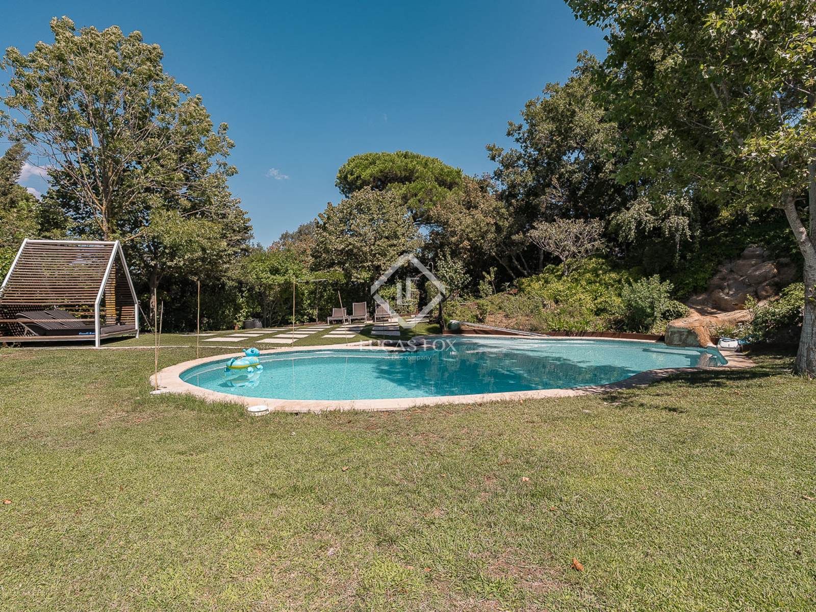 Garden of House or chalet for sale in Sant Feliu de Llobregat  with Air Conditioner, Heating and Private garden
