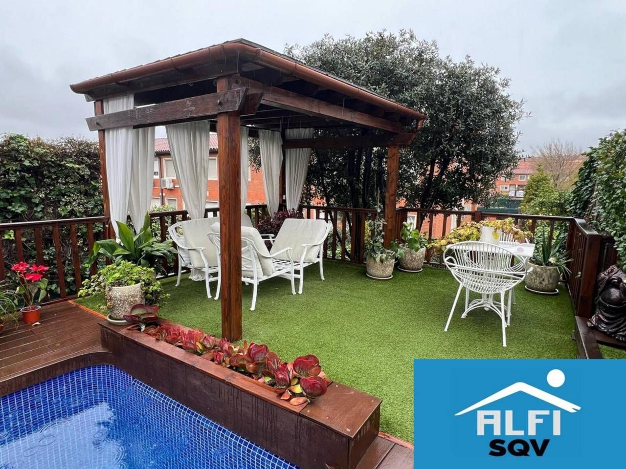 Terrace of House or chalet for sale in Sant Quirze del Vallès  with Air Conditioner, Heating and Private garden