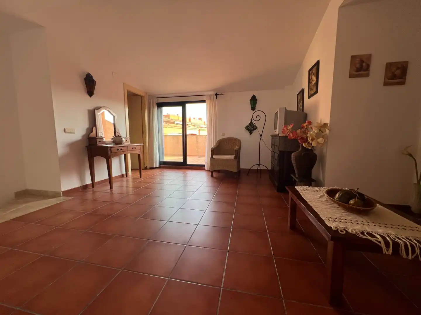Sala d'estar de Àtic en venda en L'Ametlla de Mar  amb Piscina comunitària