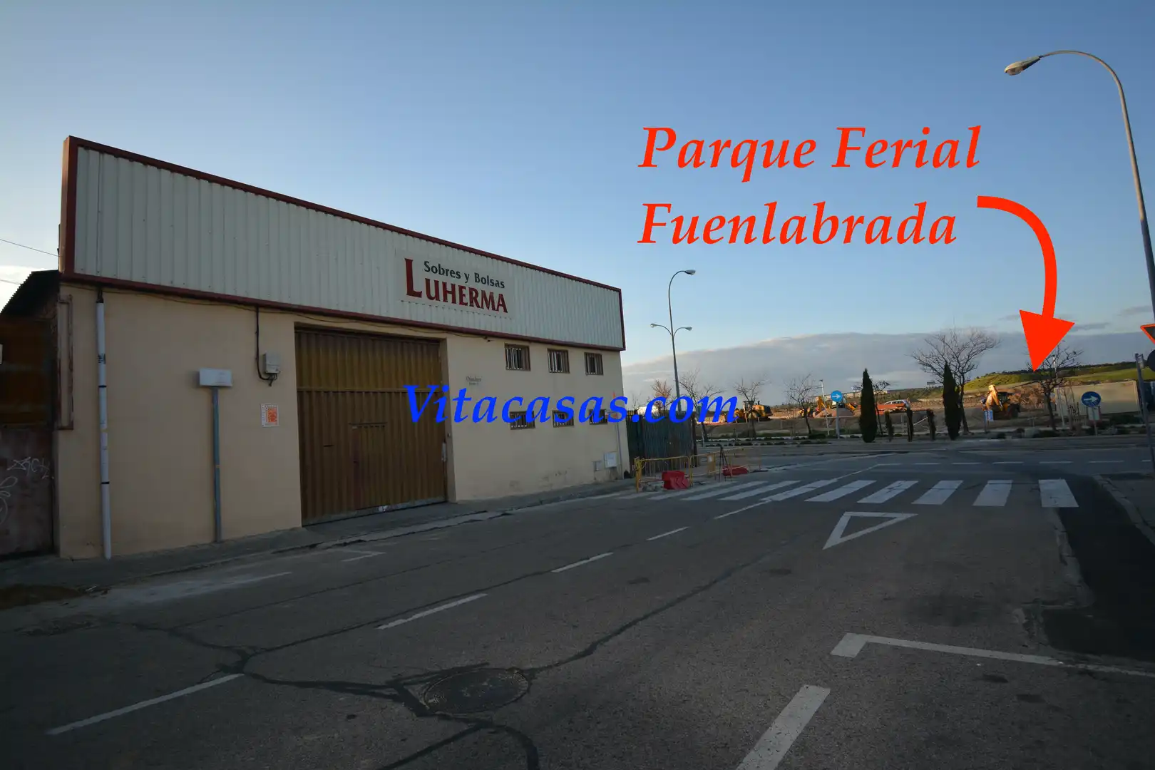 Aparcament de Nau industrial en venda en Fuenlabrada amb Alarma