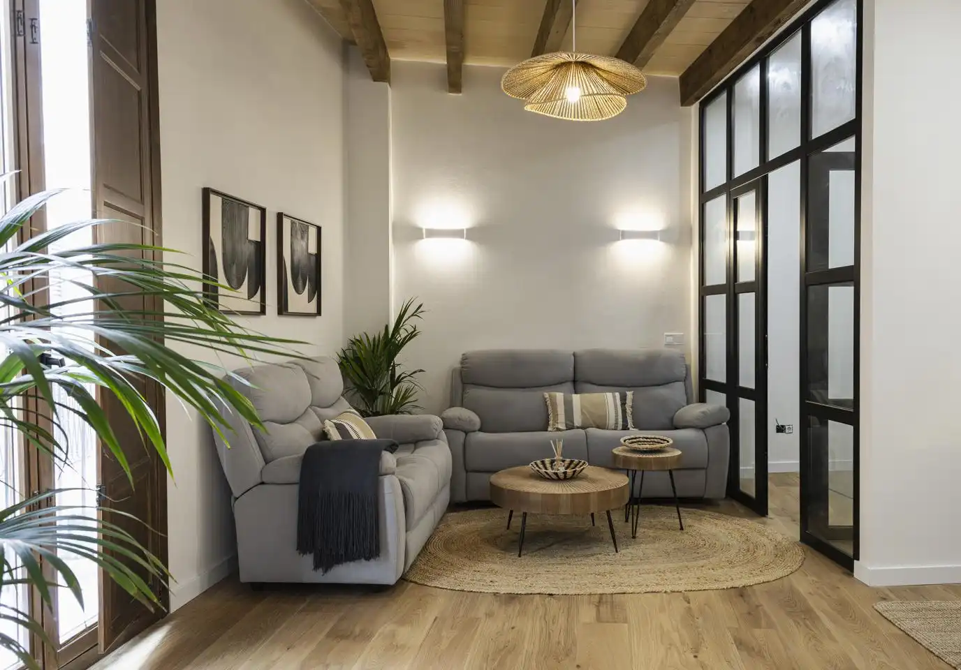 Sala de estar de Edificio en venta en  Palma de Mallorca