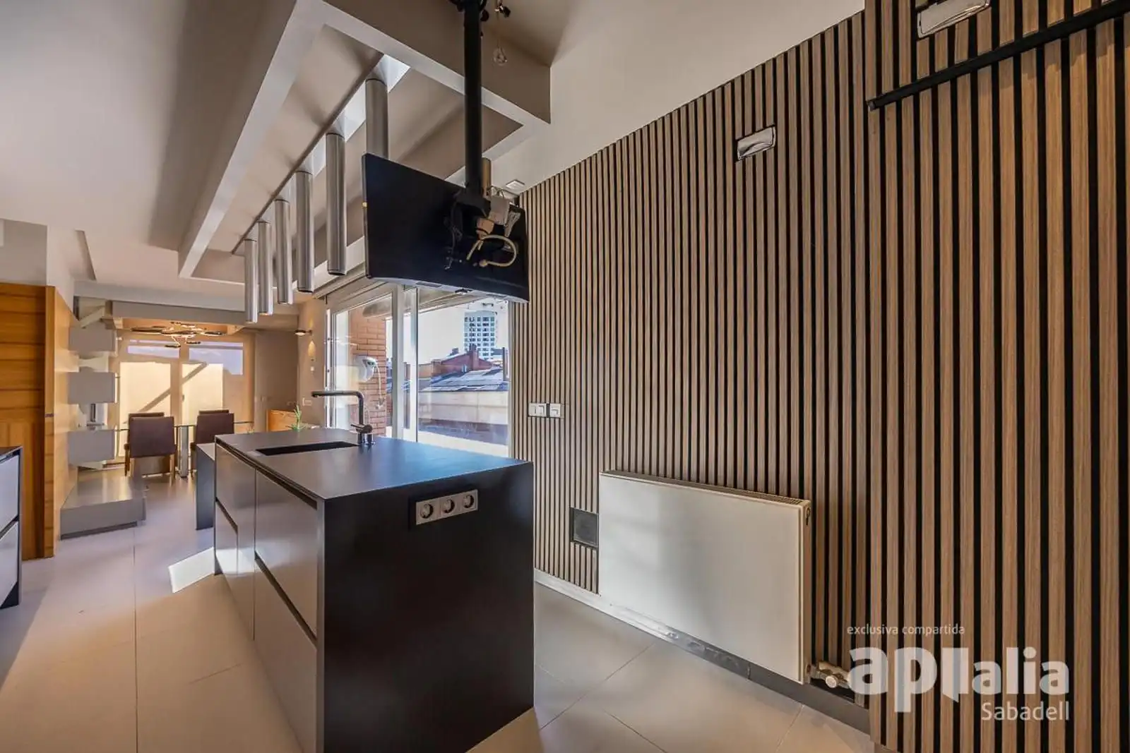 Cocina de Ático en venta en Sabadell con Aire acondicionado, Calefacción y Parquet