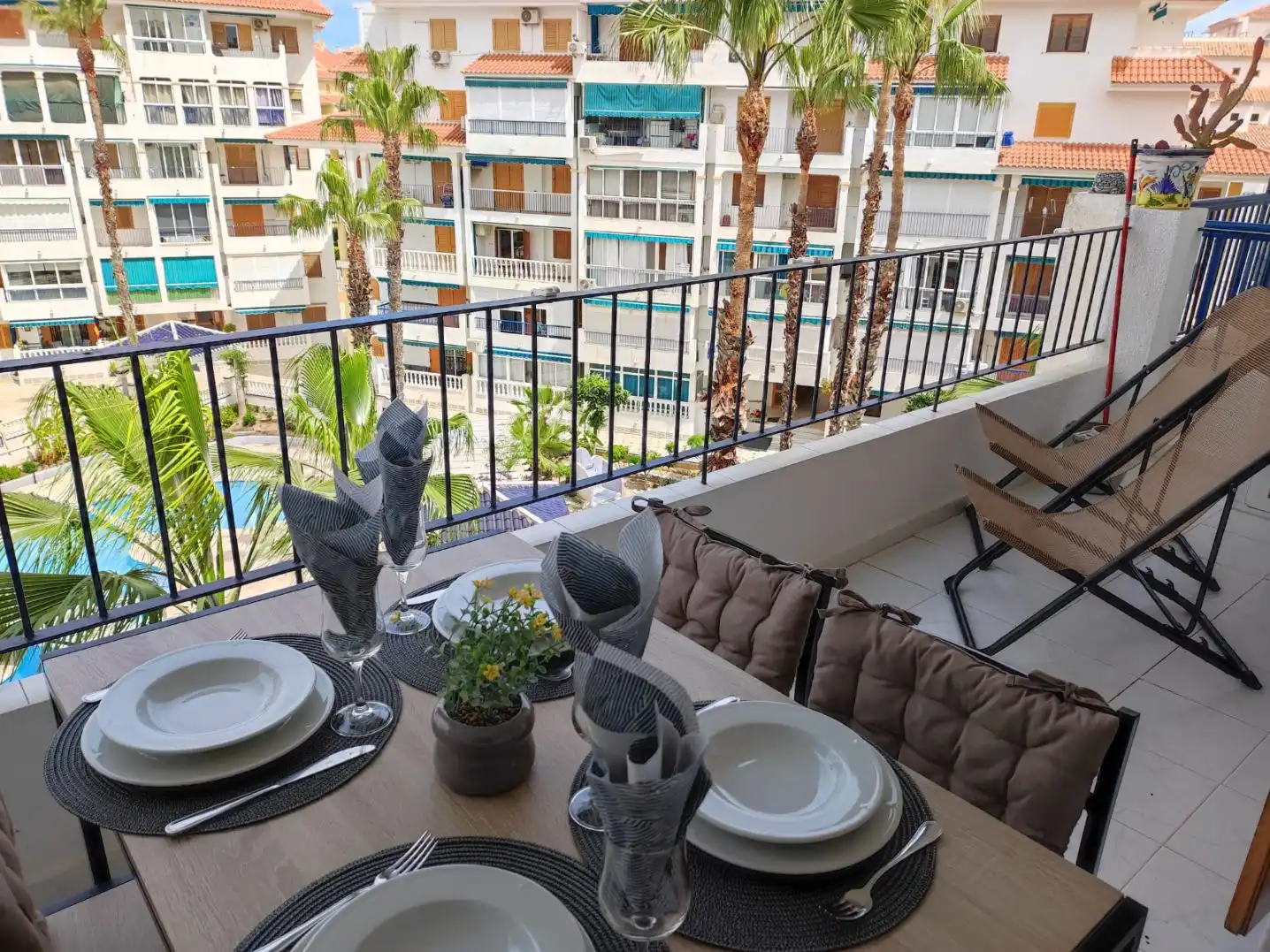 Terrace of Flat for rent in La Mata