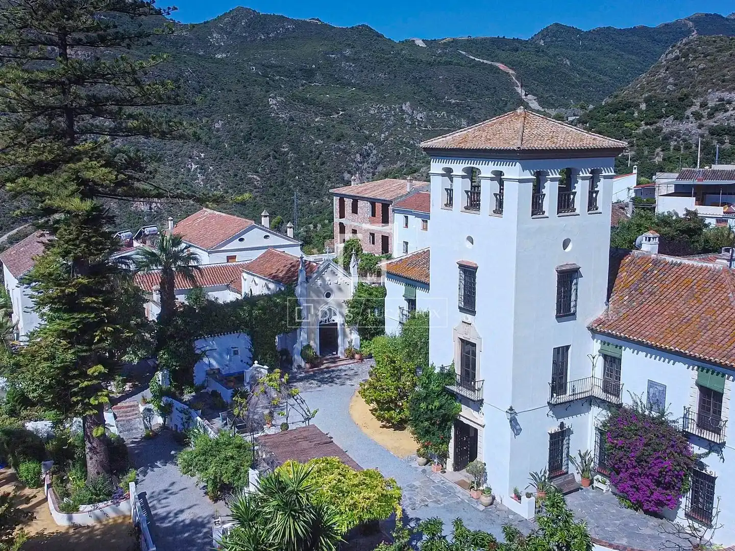 Vista exterior de Finca rústica en venta en Otívar con Aire acondicionado, Jardín privado y Terraza