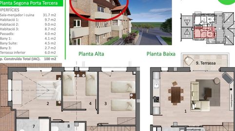 Foto 5 de Dúplex en venta en Plaça Josep Cuatrecases Arumí, S/n, Camprodon, Girona