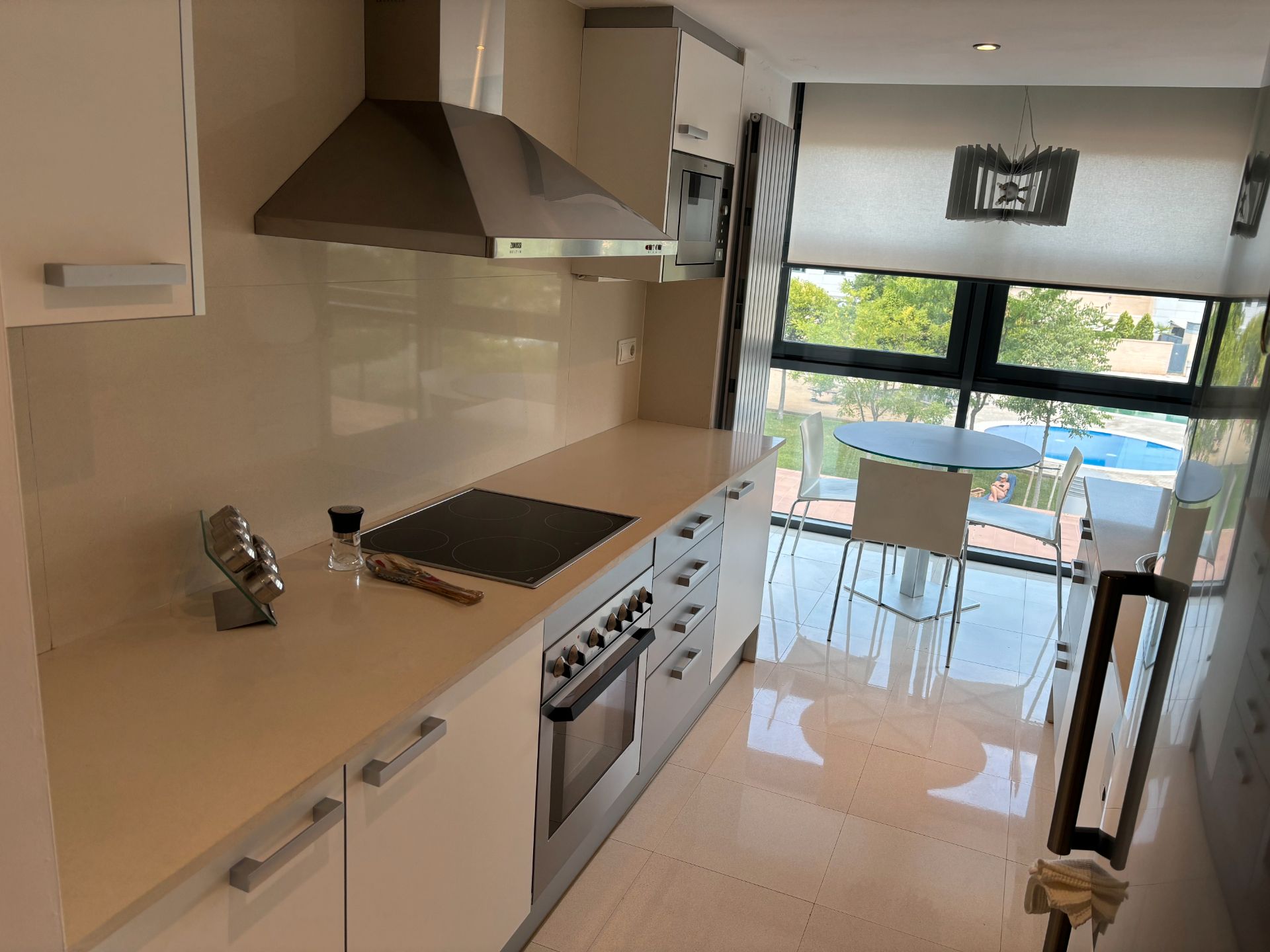 Cuina de Pis de lloguer en  Lleida Capital amb Aire condicionat, Calefacció i Parquet