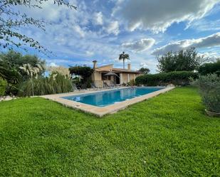 Piscina de Finca rústica de lloguer en Pollença amb Aire condicionat