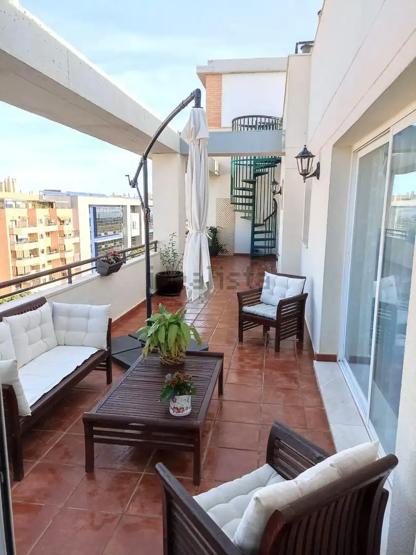 Terrace of Attic for sale in Málaga  with Air Conditioner, Heating and Private garden