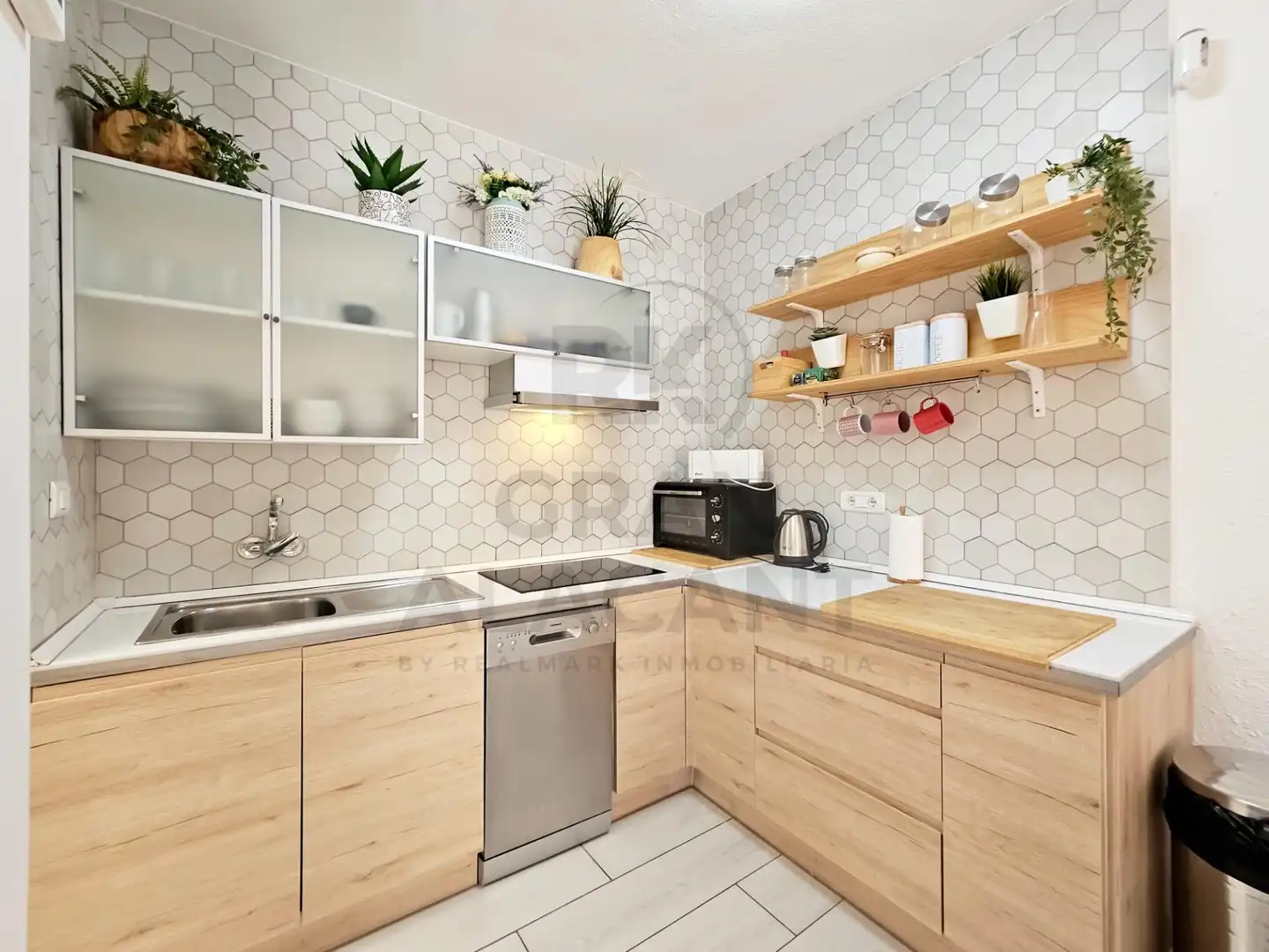 Cuina de Casa o xalet en venda en Santa Pola amb Aire condicionat, Calefacció i Terrassa