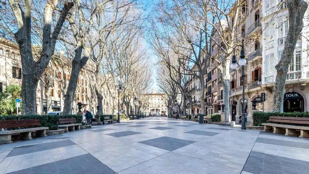 Exterior view of Apartments for sale in  Palma de Mallorca  with Air Conditioner and Terrace