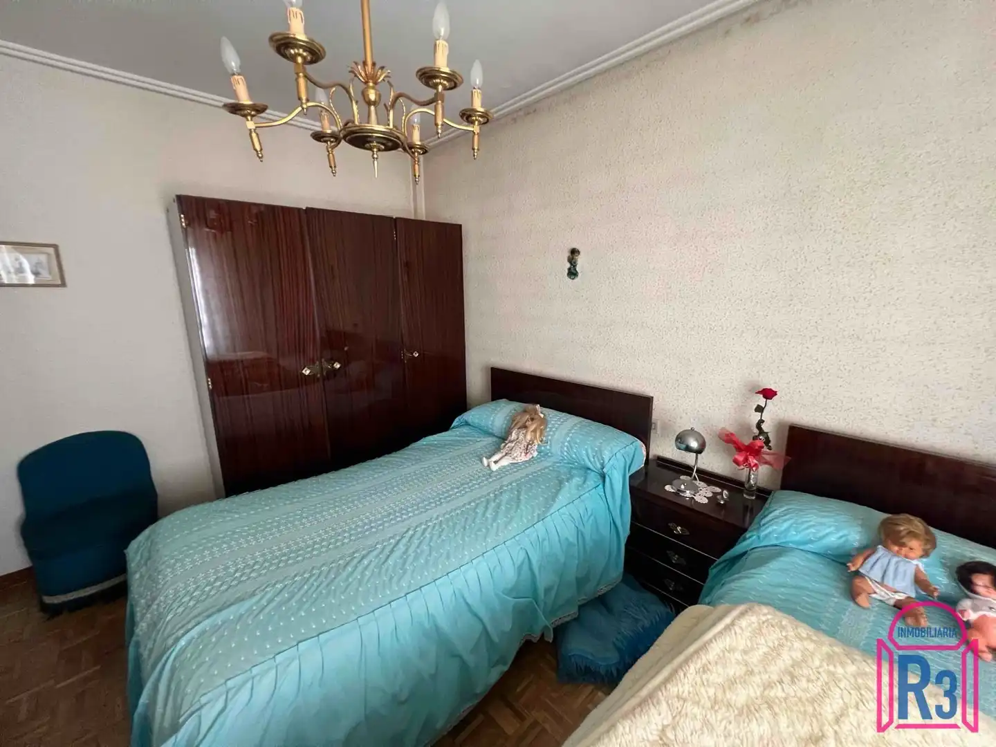 Bedroom of Flat for sale in León Capital   with Heating, Terrace and Storage room
