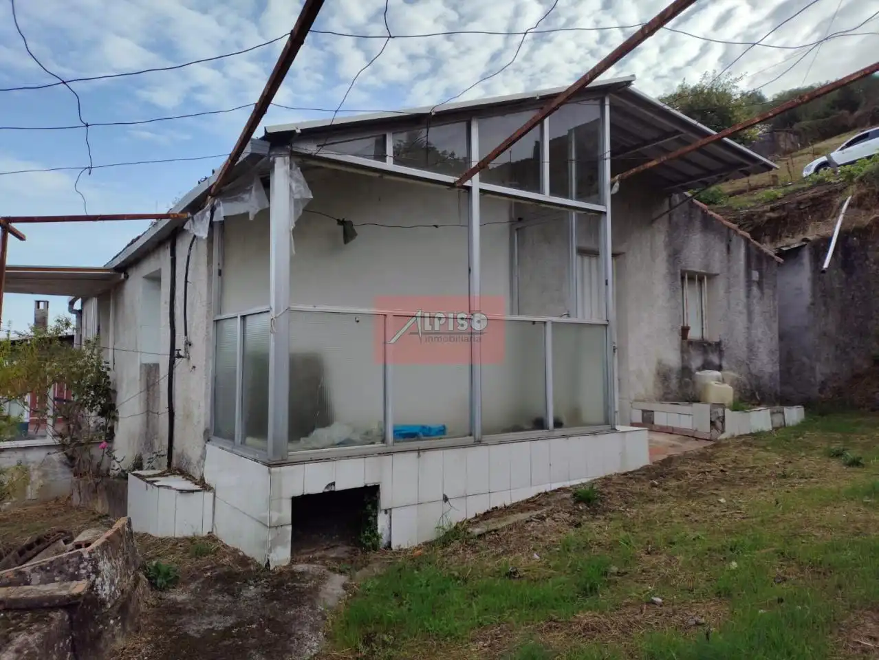 Exterior view of Houses for sale in Ourense Capital   with Private garden