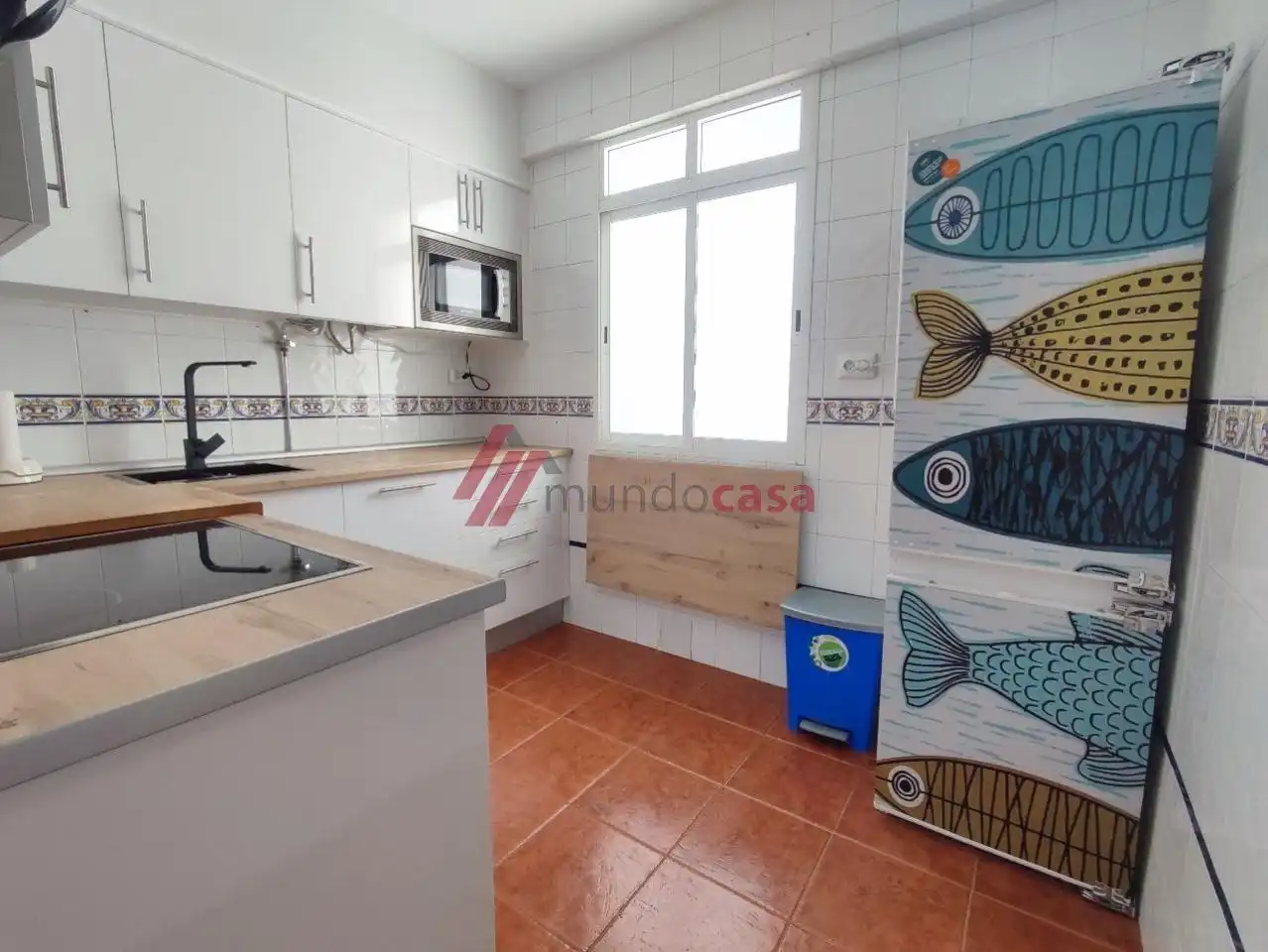 Kitchen of Flat for rent in Mugardos  with Heating, Furnished and Pets allowed