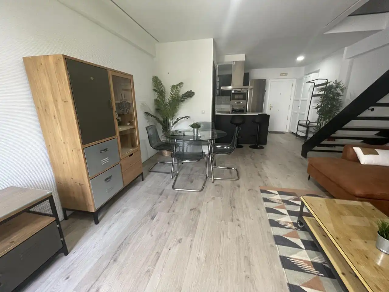 Living room of Lofts for rent in San Sebastián de los Reyes  with Air Conditioner, Private garden and Terrace