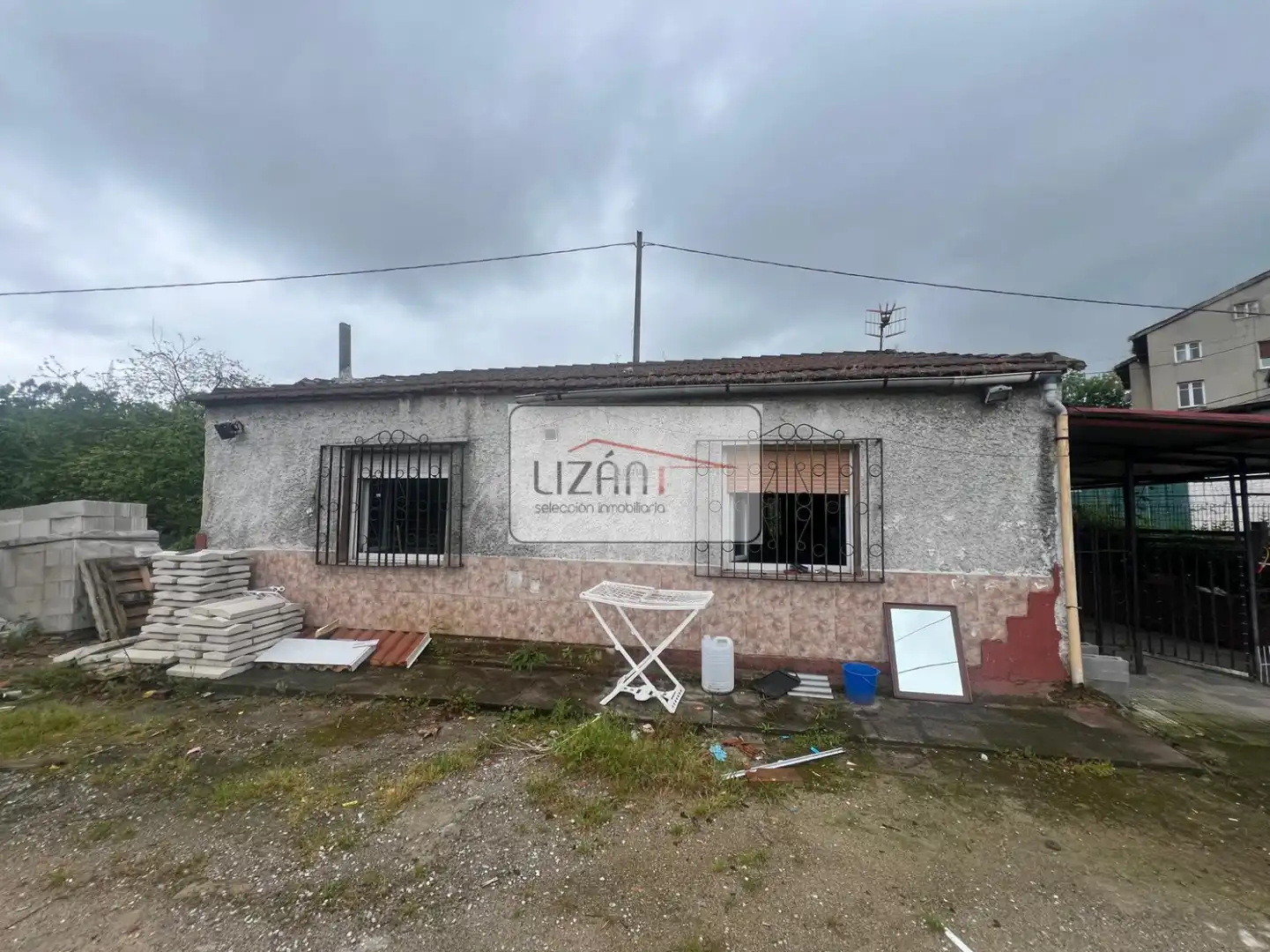 Vista exterior de Casa o xalet en venda en Langreo
