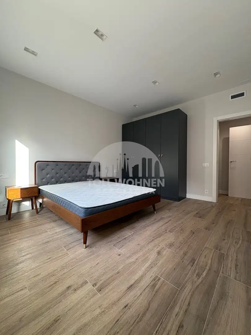 Schlafzimmer von Wohnung zum Verkauf in Barcelona mit Klimaanlage, Heizung und Möbliert