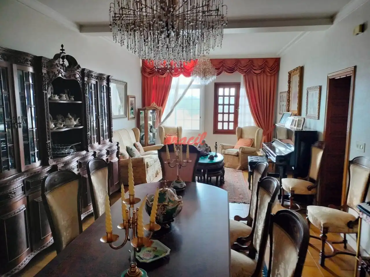 Comedor de Casa o chalet en venta en Ourense Capital  con Calefacción, Jardín privado y Terraza