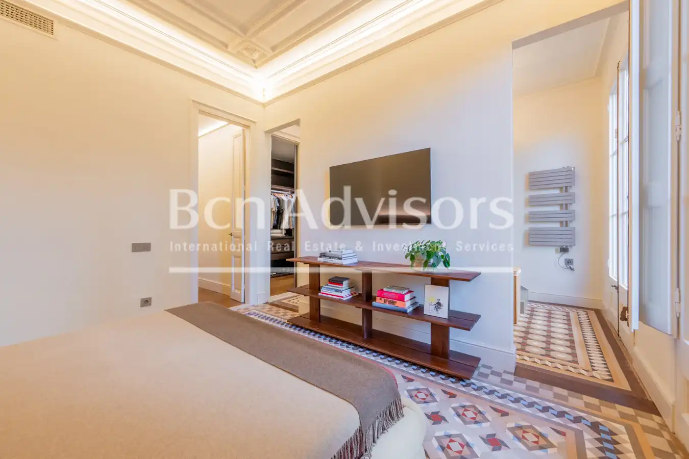 Dormitori de Apartament en venda en Barcelona amb Aire condicionat, Calefacció i Terrassa