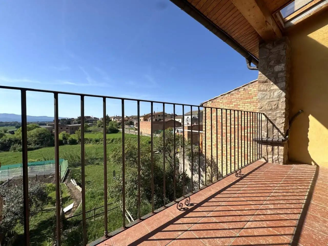 Terrassa de Casa o xalet de lloguer en Sant Feliu Sasserra amb Calefacció, Jardí privat i Terrassa
