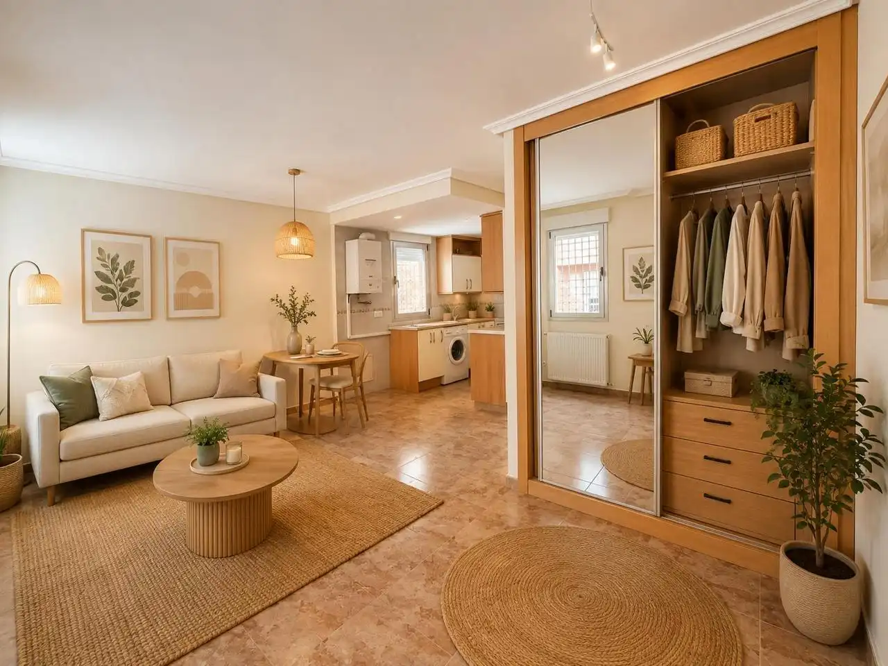 Sala de estar de Estudio en venta en Cuenca con Trastero