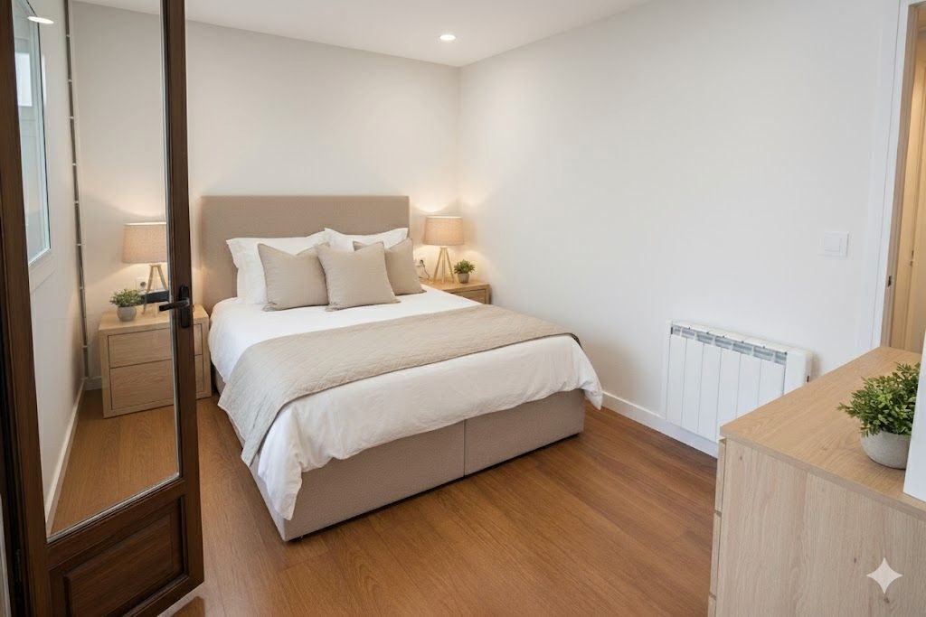 Bedroom of Flat for sale in Bilbao   with Heating, Furnished and Washing machine