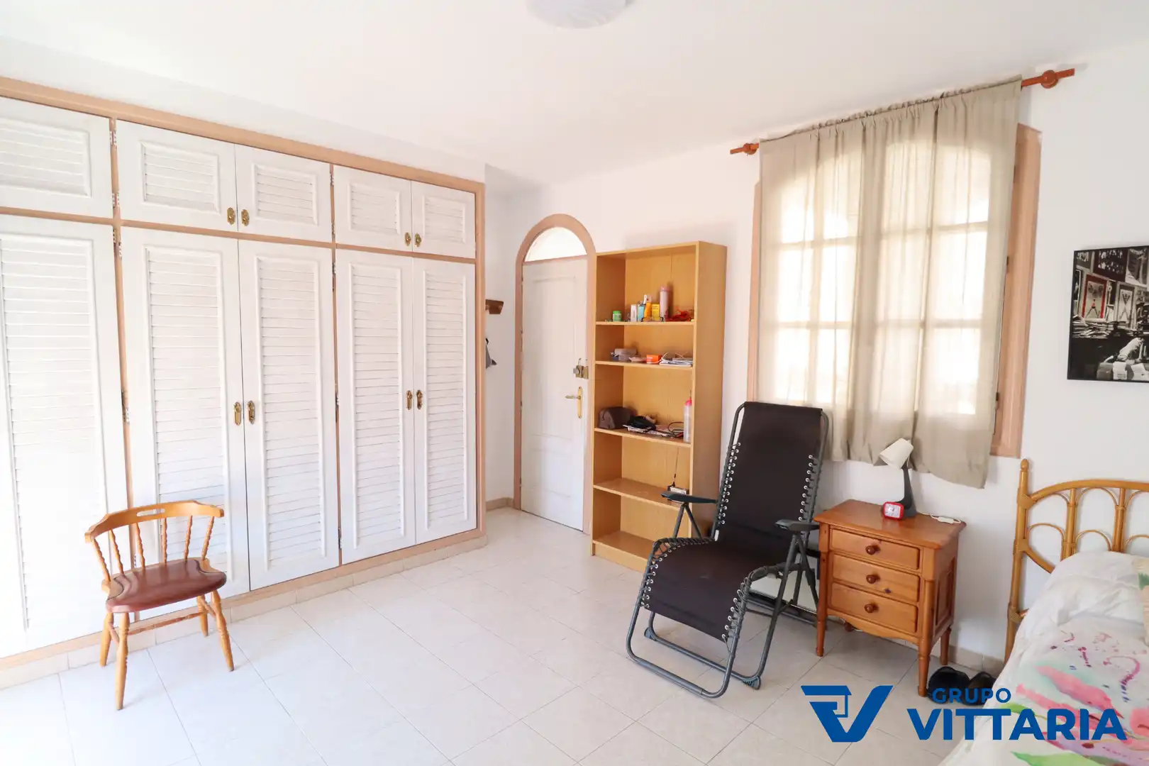 Habitación de Casa adosada en venta en Almería con Aire acondicionado, Terraza y Trastero