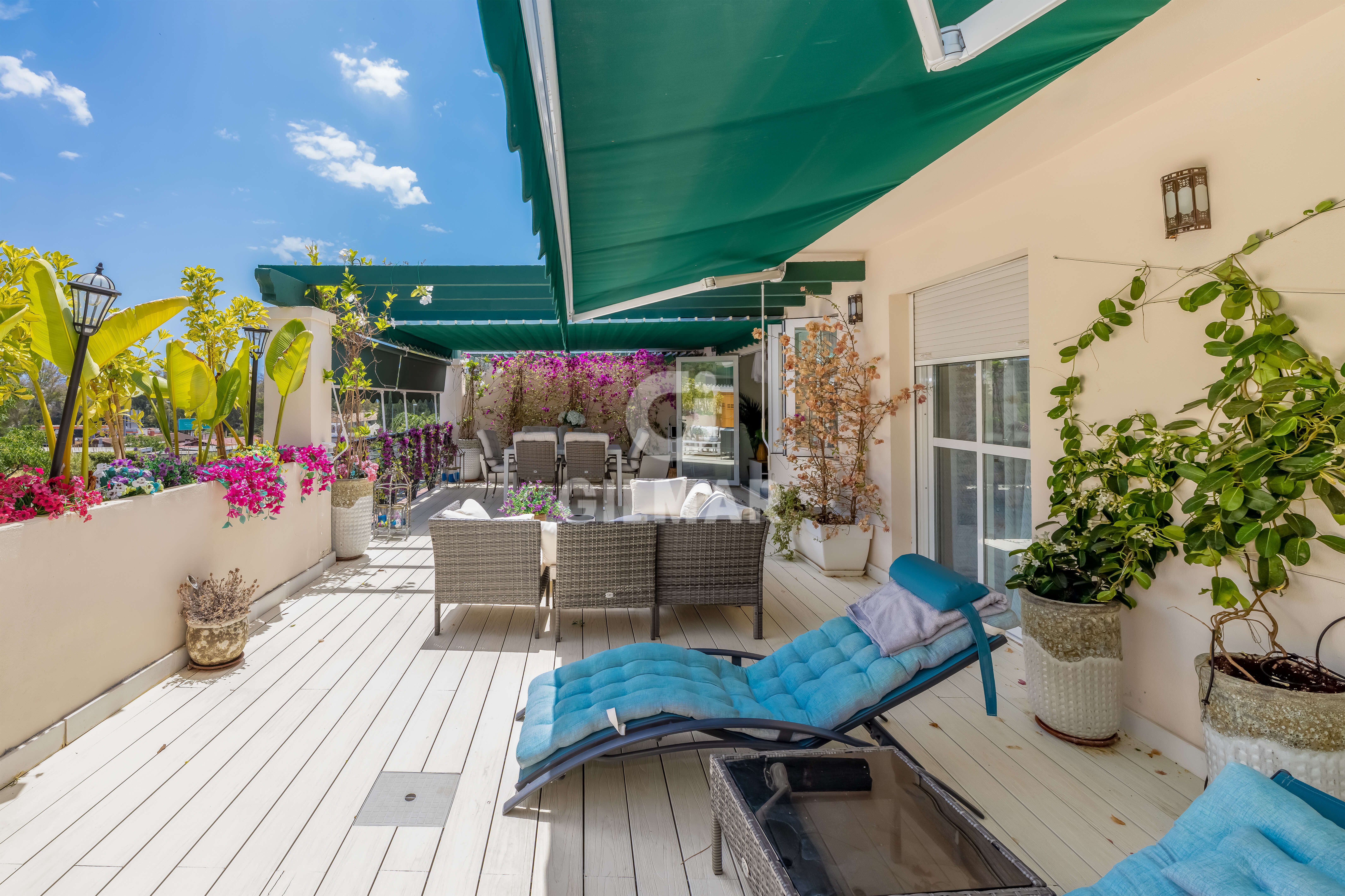 Terrace of Apartment for sale in Marbella  with Heating, Swimming Pool and Furnished