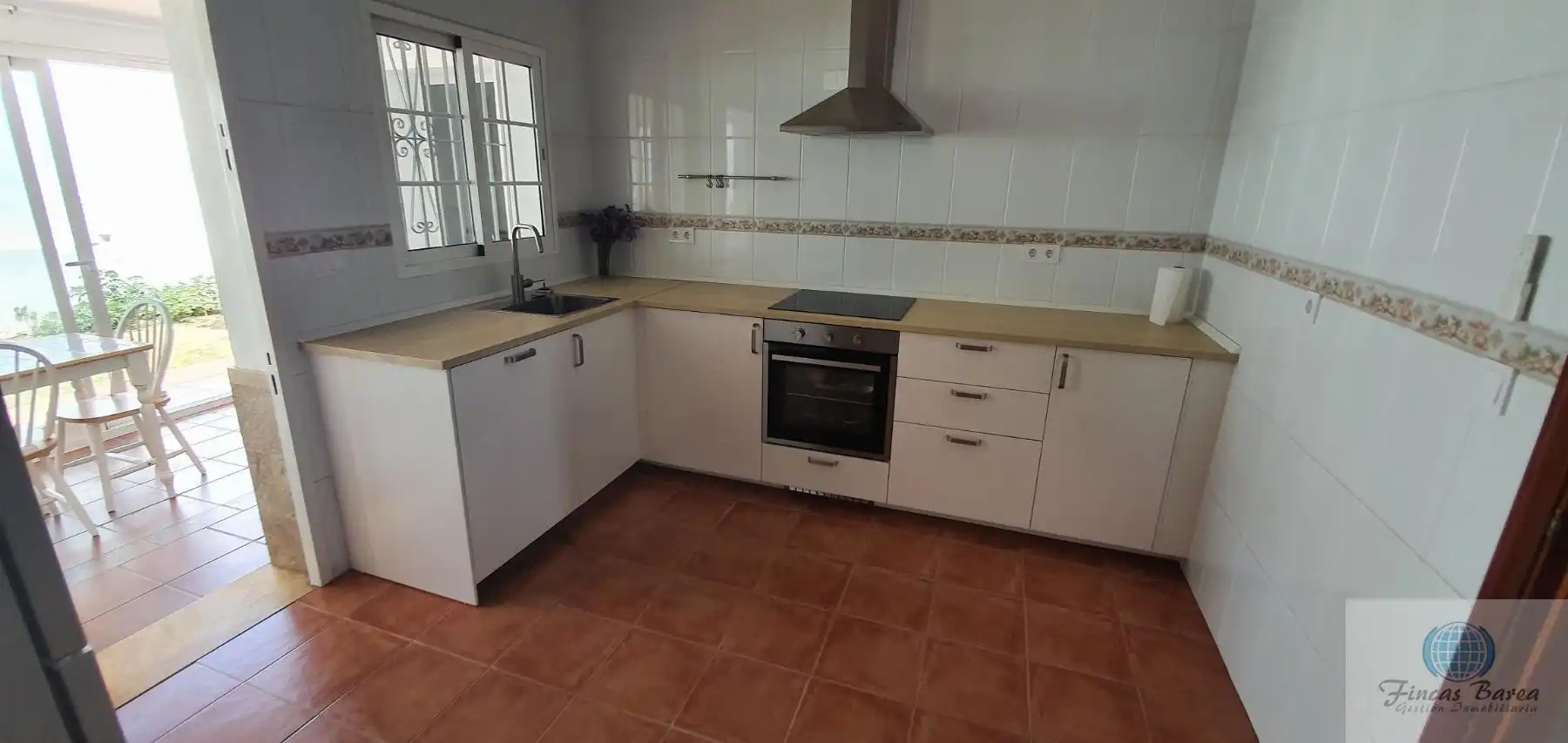 Cuina de Casa o xalet de lloguer en Mijas amb Terrassa i Piscina